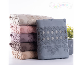 Полотенца банные мелкие ромбы