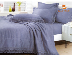 Постіль євро з покривалом  №5