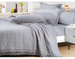 Постіль євро з покривалом  №3