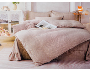 Постельное белье Бежевый муслин 1,5  № 2