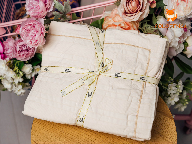 Постельное белье Молочный муслин 1,5ка №4 Постельное белье Молочный муслин 1,5ка №4