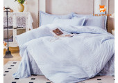 Постіль Блакитний муслін євро №5