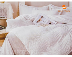 Постіль Білий муслін євро №6