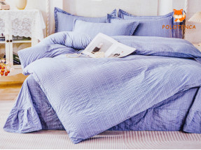 Постіль Синій муслін 1,5ка №8