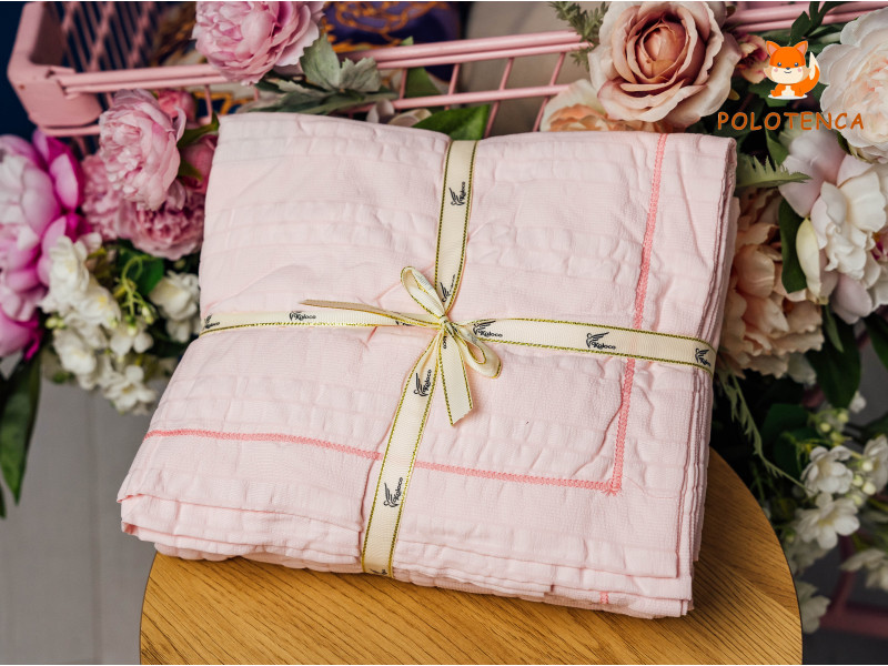 Постіль Рожевий муслін 1,5ка №9 Постіль Рожевий муслін 1,5ка №9