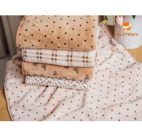 Банные полотенца в клетку