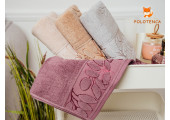 Банные полотенца Цветок (4шт)