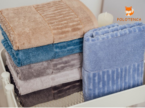 Банные полотенца с велюром