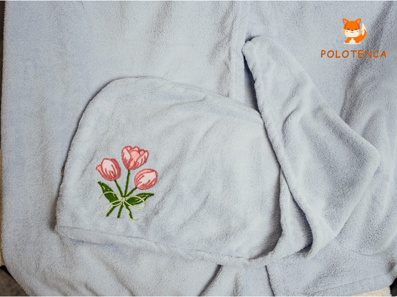 Жіночий набір для сауни Тюльпани Жіночий набір для сауни Тюльпани