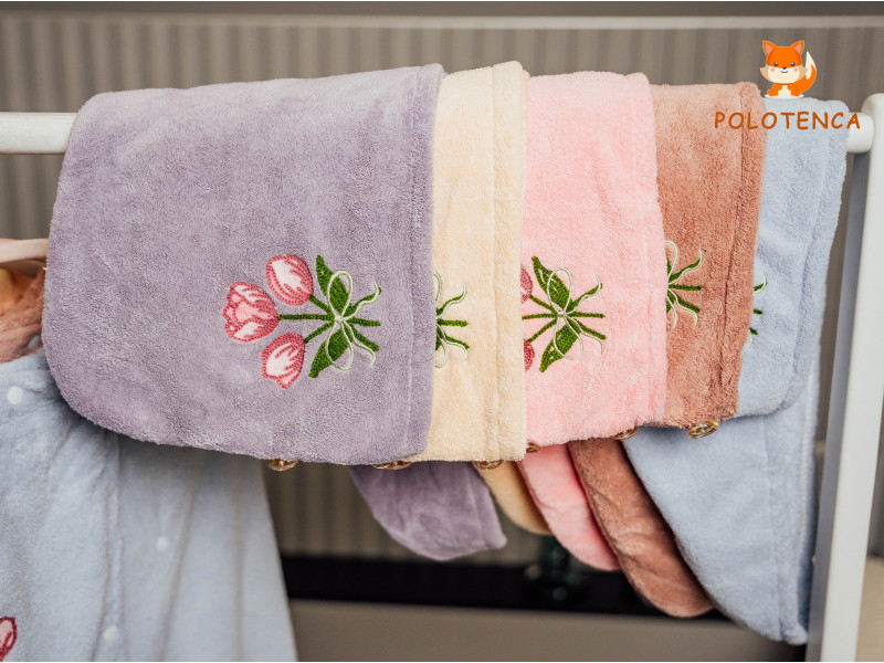 Жіночий набір для сауни Тюльпани Жіночий набір для сауни Тюльпани