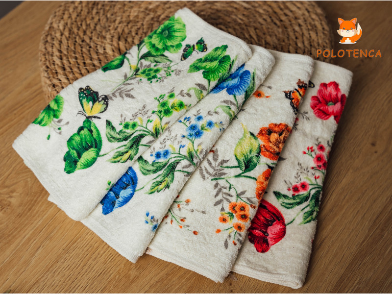 Рушники для рук Квіти Рушники для рук Квіти