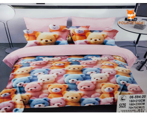 Дитяча постіль Кольорові Ведмедики