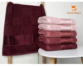 Полотенца Версаче Коричневые