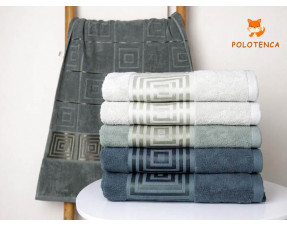 Полотенца Версаче зелёные