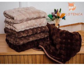 Рушники Квадратик коричневі