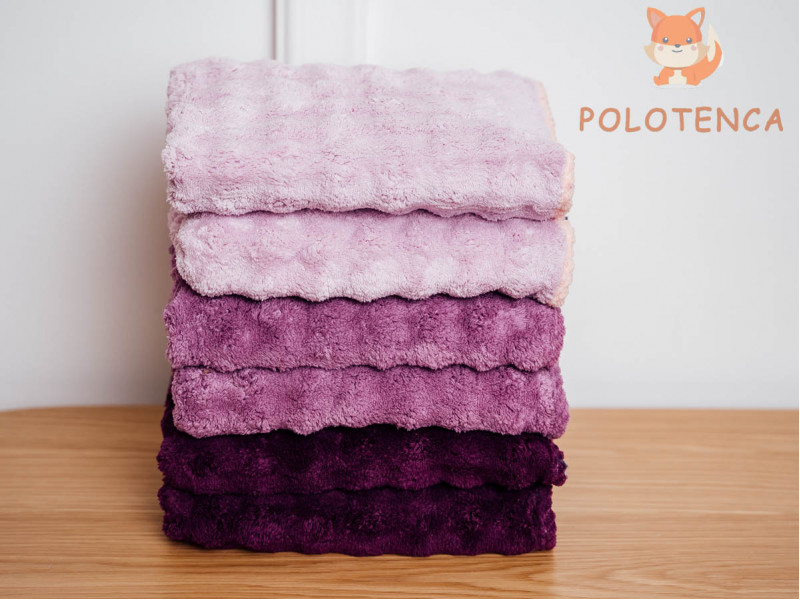 Рушники Квадратик фіолетові Рушники Квадратик фіолетові