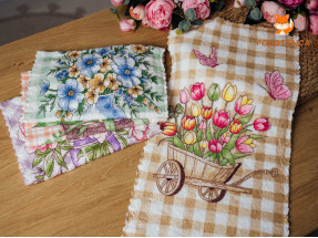 Полотенца для рук Букет