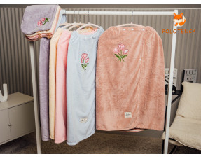 Жіночий набір для сауни Тюльпани