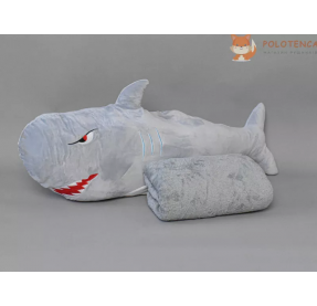 Дитячий плед/подушка Акулка