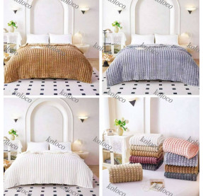 Двоспальний плед Крокодил