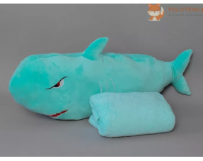 Дитячий плед/подушка Акулка