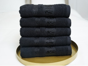 Рушники кухонні Листочок Чорні