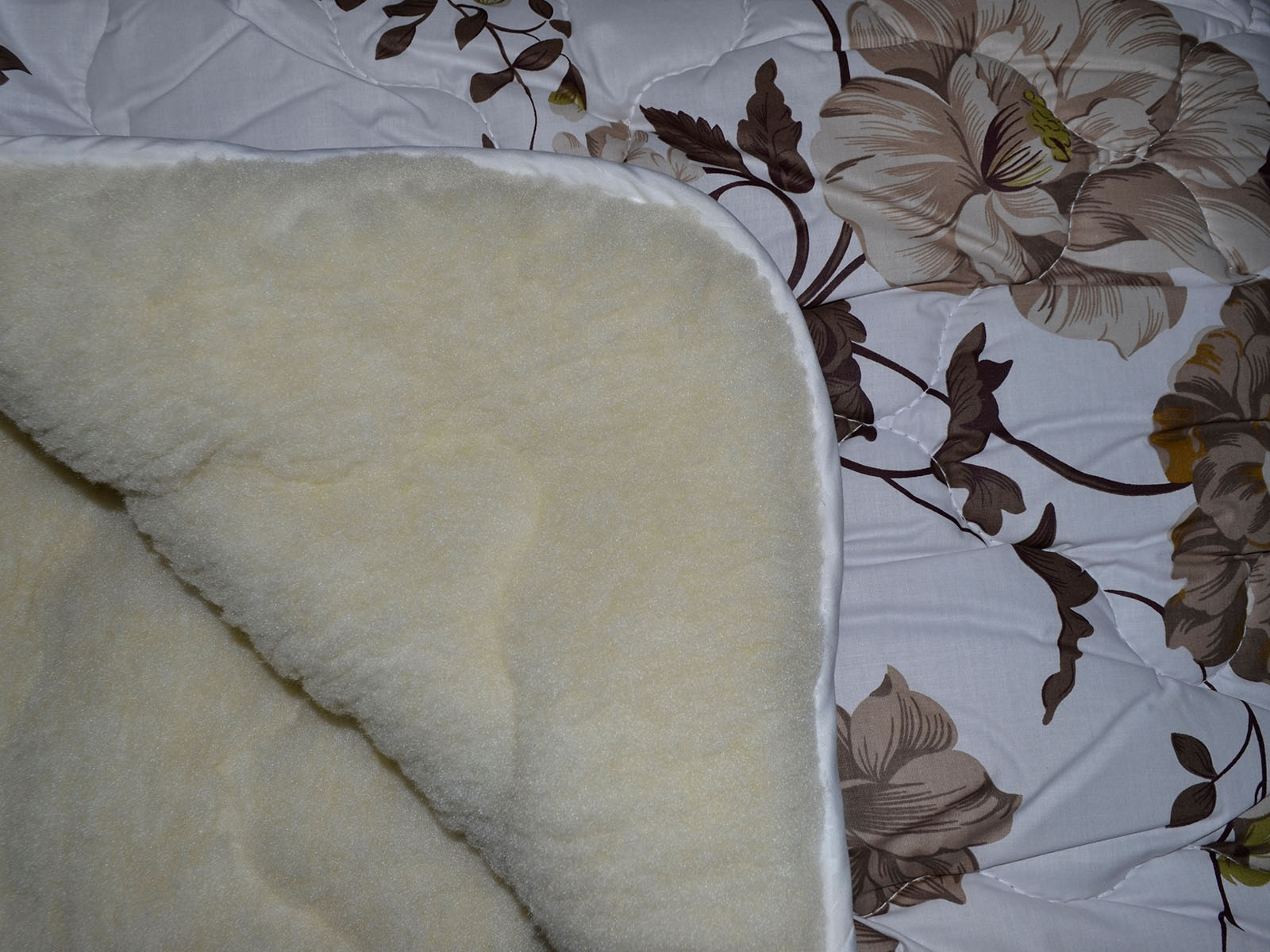 Двуспальное одеяло Силиконизированное волокно-Котон